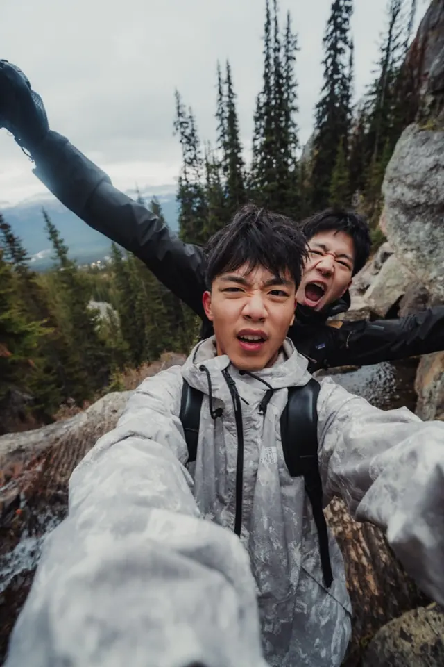 A clip in the Banff shoot